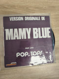 Vinyle 45 tours Pop-Tops Mamy Blue version originale pochette violette (Ref 6)