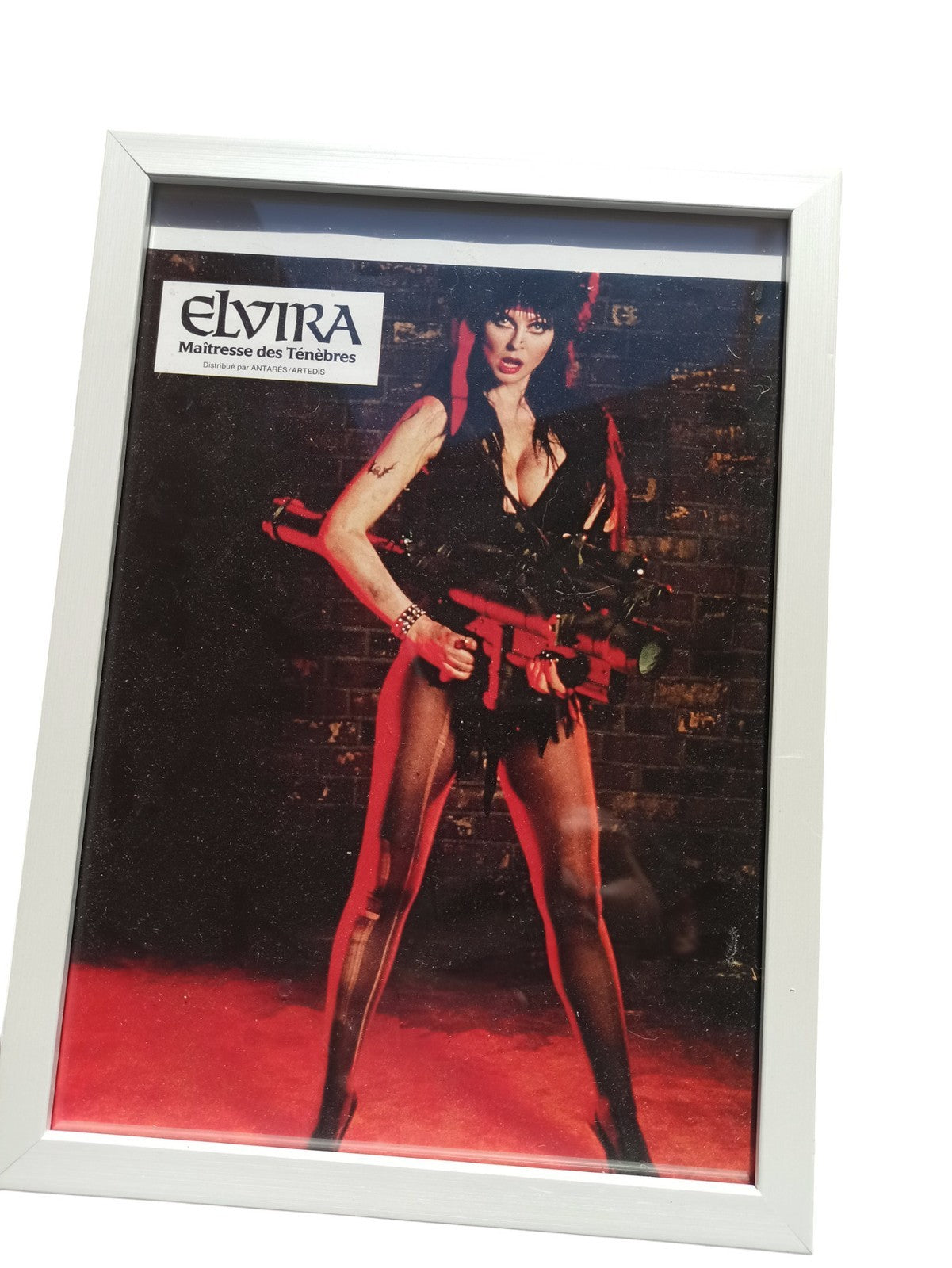 Affiches cinéma vintage 80s Robocop Elvira Terminator déco rétro lot x4
