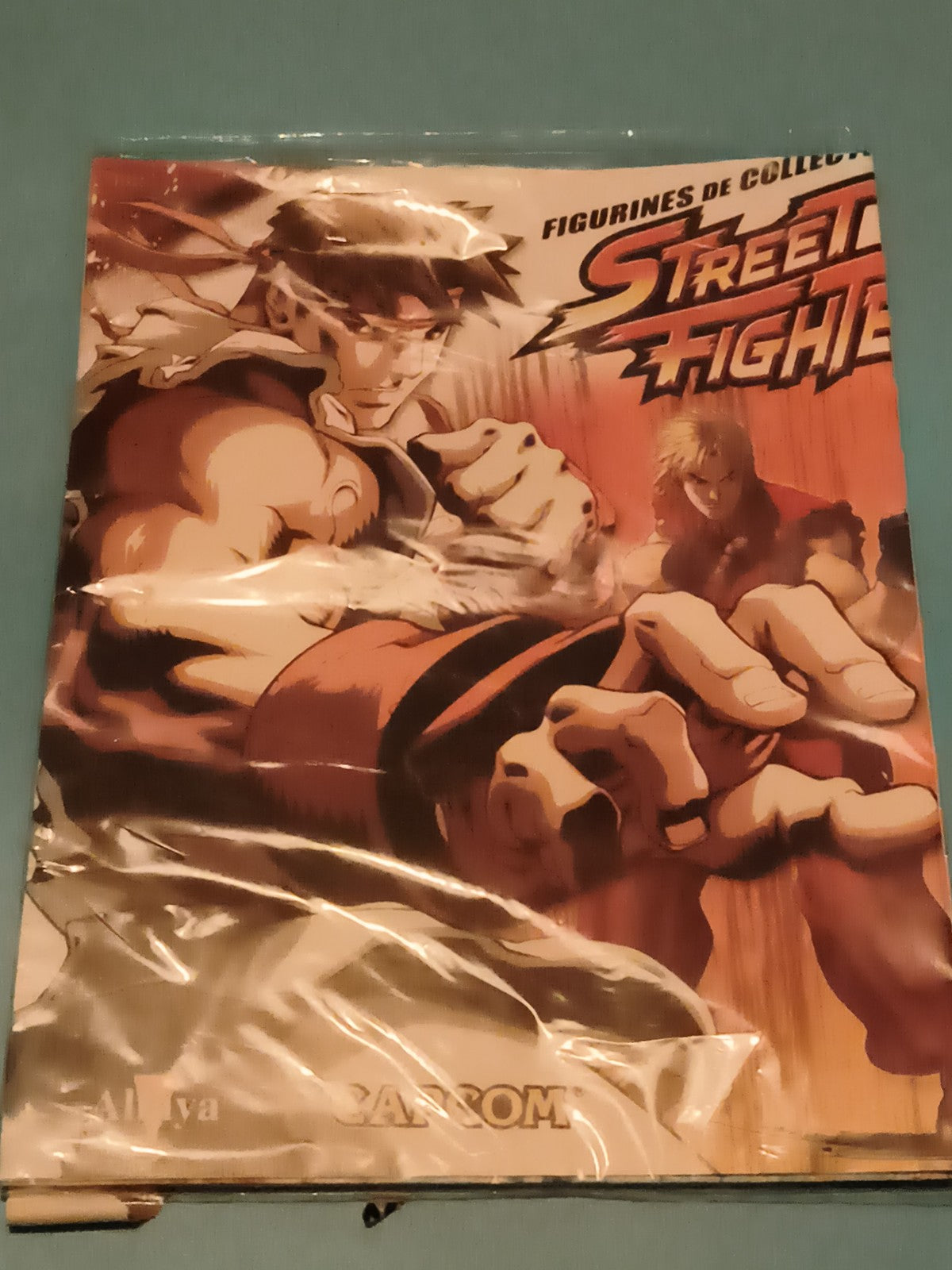 Fascicule Street Fighter figurines Capcom Altaya livret illustré jeu vidéo