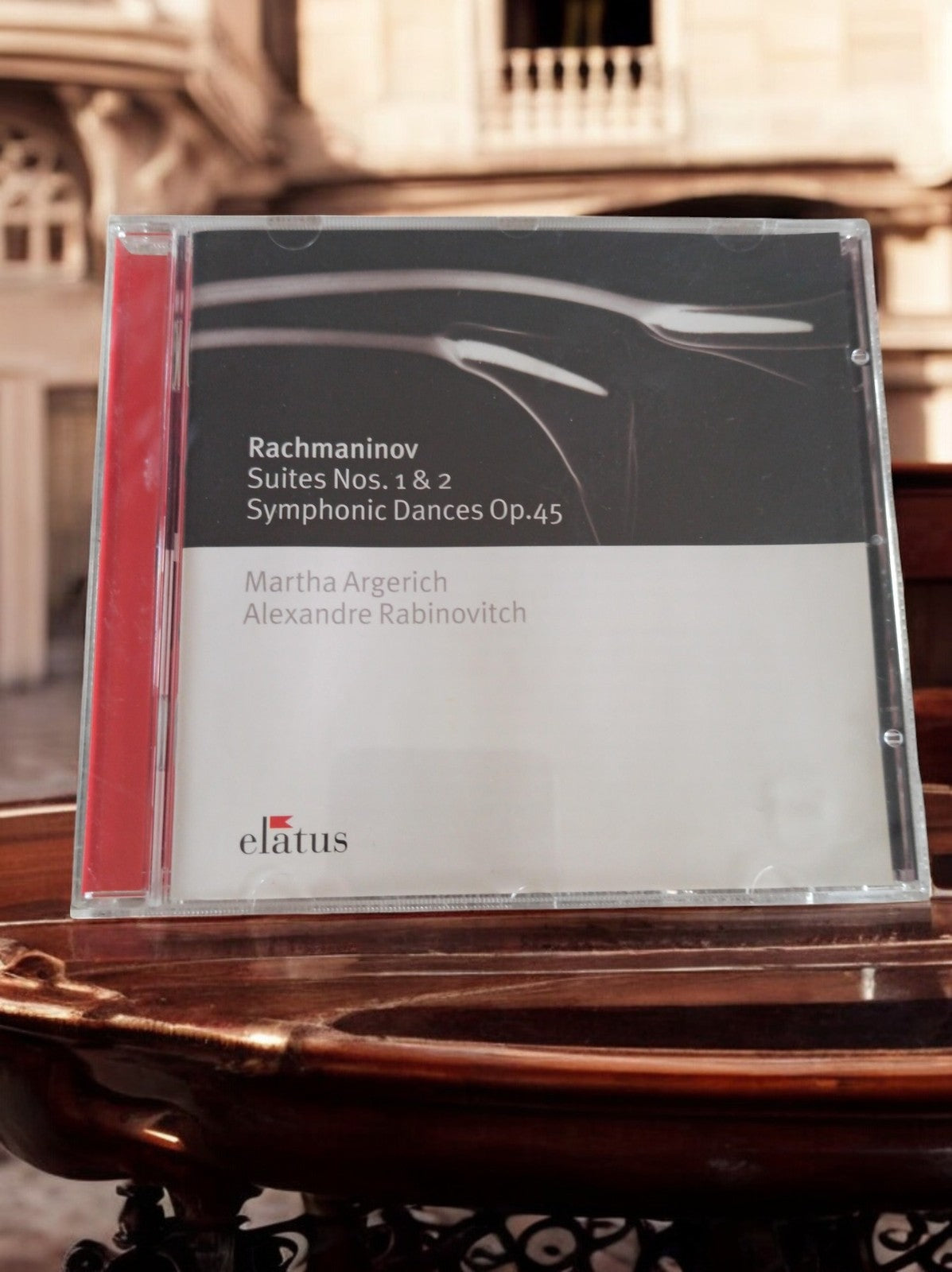 CD Rachmaninov Suites 1 & 2 Symphonic Dances Argerich Rabinovitch Elatus