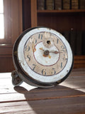 Réveil de table ancien à restaurer cadran patiné vintage déco horloge