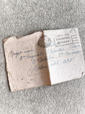 Lettre ancienne manuscrite militaire Infanterie Alpine Guerre 14-18 WW1