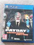 Jeu PS4 Payday 2 Crimewave Edition PlayStation, boîte bleue, Overkill
