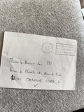 Lettre cachet postal St Denis Réunion 1976 Marseille PTT philatélie