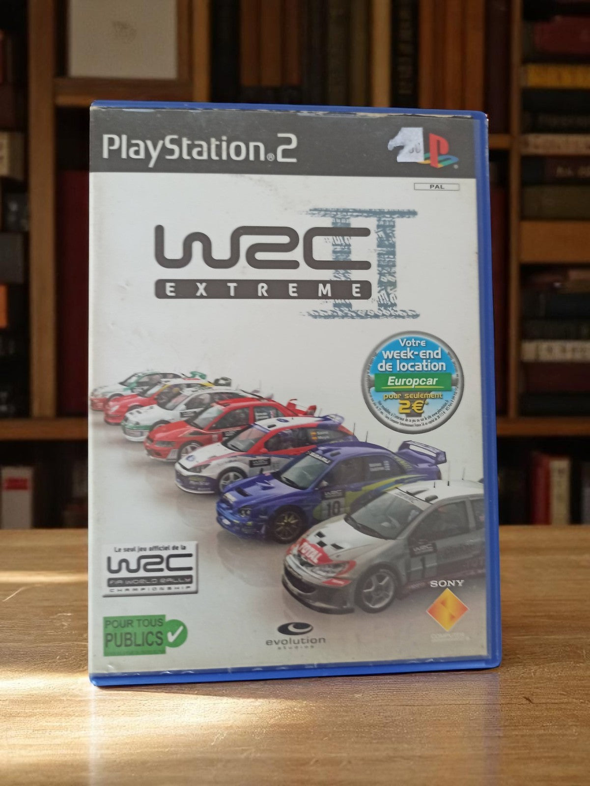 Jeu PlayStation 2 WRC Extreme complet PAL vintage rallye PS2 Sony