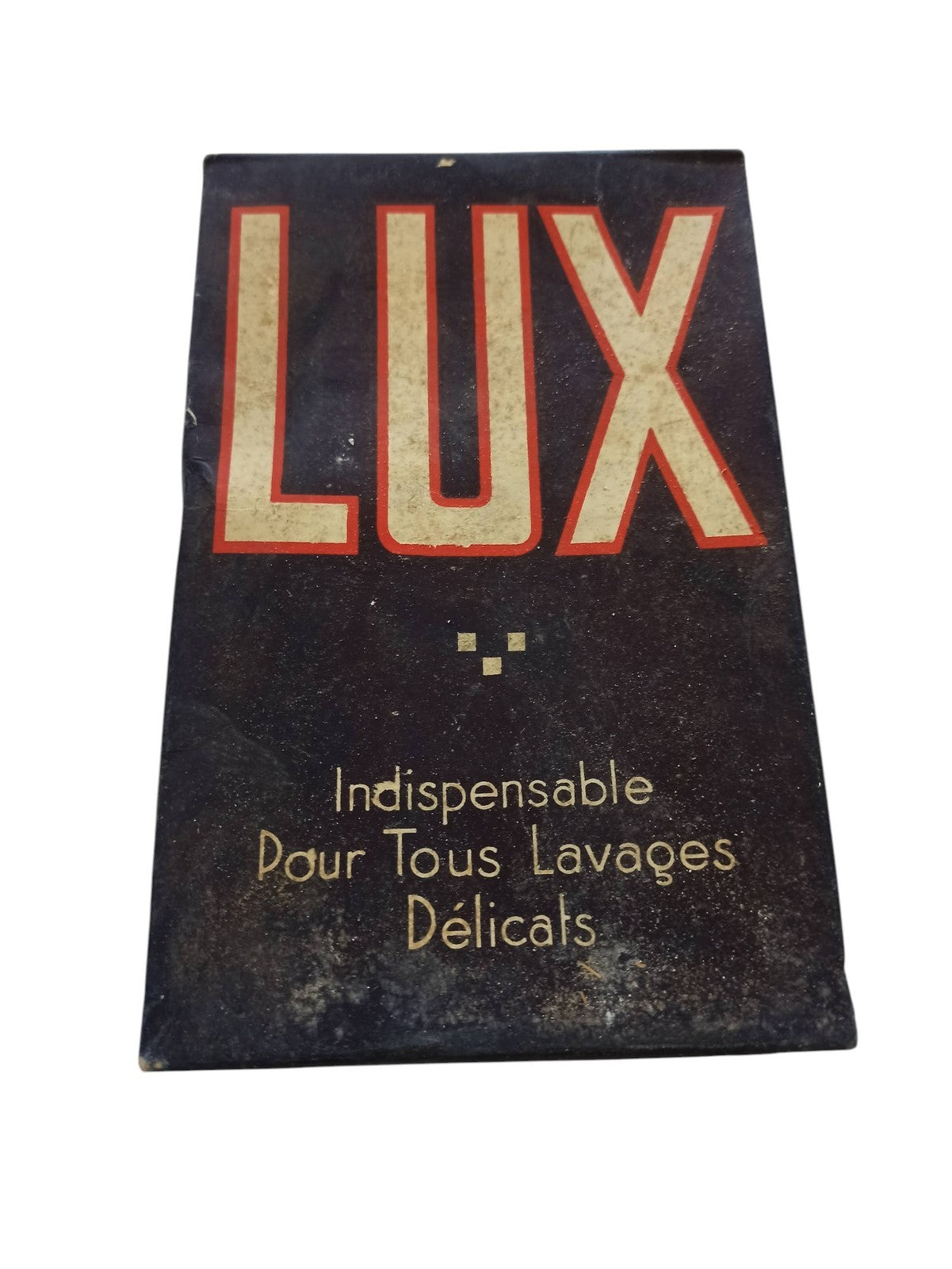 Boîte lessive Lux vintage années 50, carton ancien, déco rétro linge délicat