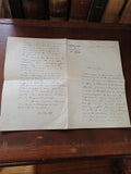 Lettre manuscrite 1945 Archives département Eure Guerre 39-45 correspondance WW2