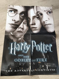 Poster Harry Potter Goblet of Fire film affiche pliée personnages
