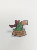 Pin's rétro ancien classe de montagne école ? badge collection vintage années 80