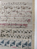 Lot de timbres POLSKA avions hélicoptères montagne différents visuels