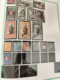 Timbres Monaco anciens, blasons, Prince, poste, lot philatélie, séries Monaco