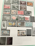 Timbres poste Canada lot oblitérés thématiques histoire faune Noël philatélie