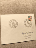 Lettre premier jour Salon de l'Enfance Paris 1966 timbre coq France philatélie