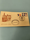 Enveloppe FDC premier jour France Montauban 1972 timbres et cachets visibles