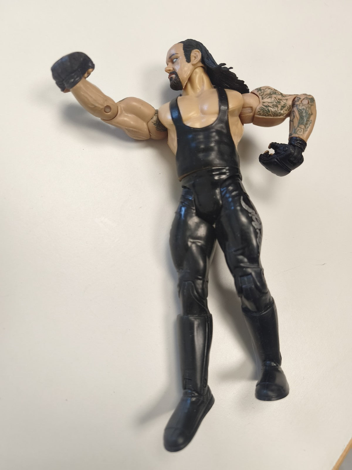 Figurine WWE The Undertaker 2003 Jakks Pacific catch lutteur articulé d?occasion