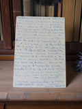 Lettre manuscrite 3 février 1943 soldat Seconde Guerre témoignage émouvant