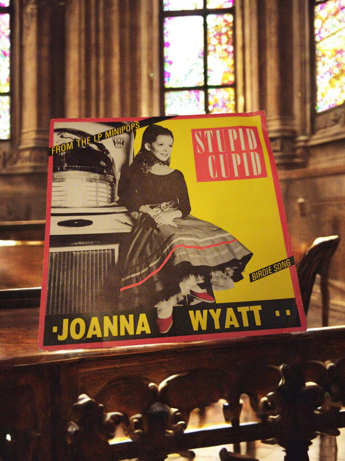 suggéré ** Vinyle 45 tours Joanna Wyatt - Pièce de collection vintage
