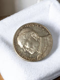 Médaille ancienne pape Jean-Paul II PONT MAX, objet religieux vintage rétro