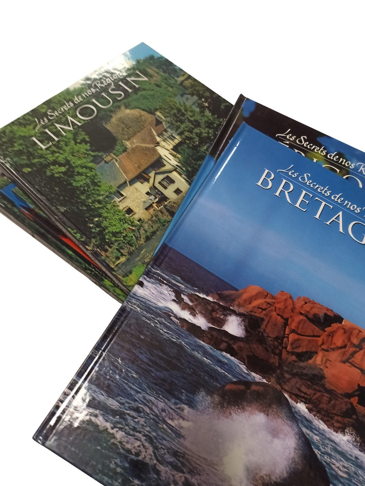 Lot livres Les Secrets de nos Régions vintage France rétro ancien ouvrage