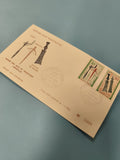 Enveloppe FDC Gabon Musée des Arts Timbres 1er Jour armes traditionnelles