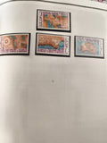 Timbres anciens Mauritanie neufs Course Londres Sydney 1968 série x4 philatélie