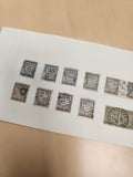 Lot timbres taxe France oblitérés 5c 10c XIXe début XXe philatélie