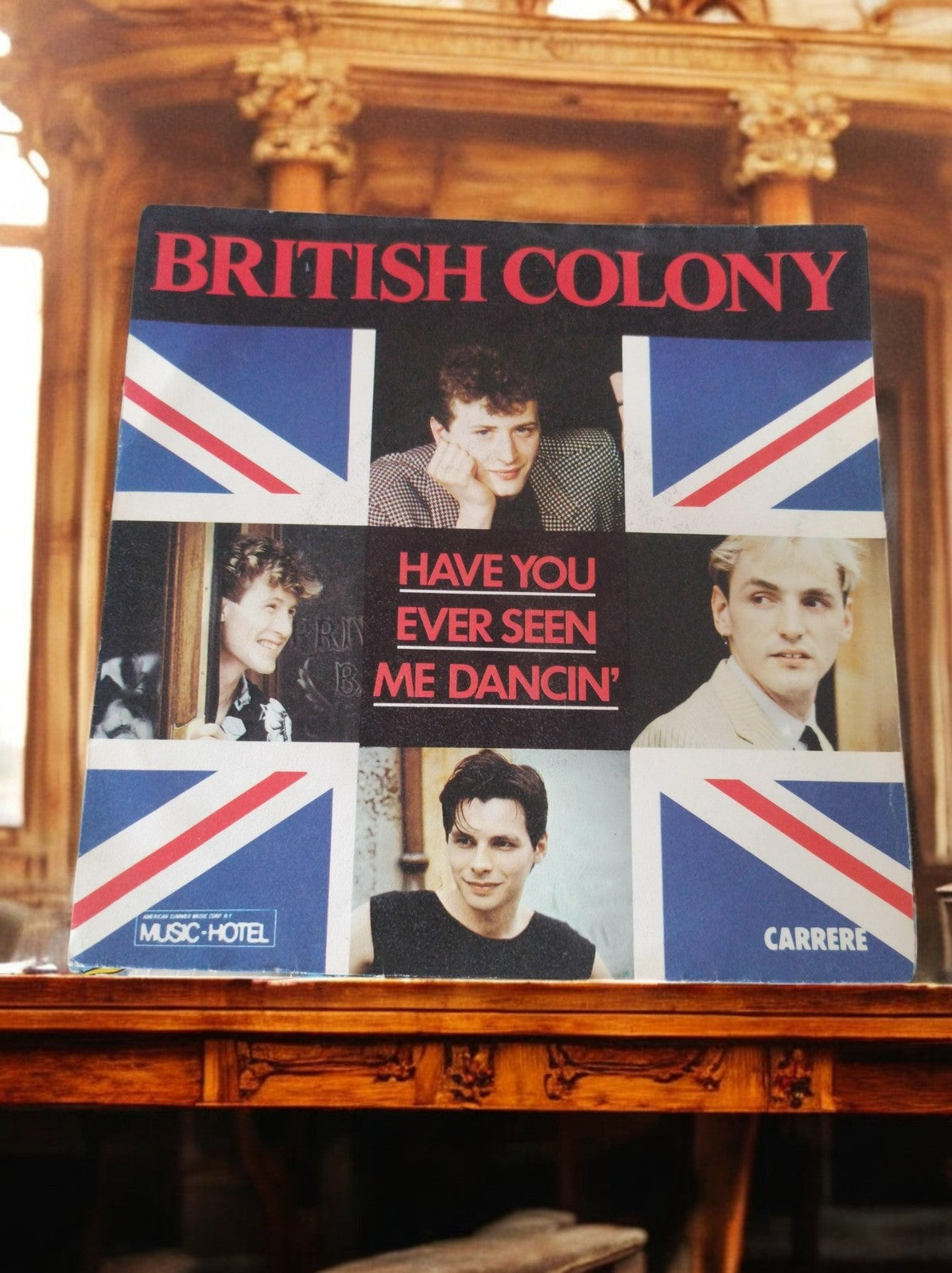 Vinyle 45T British Colony Have You Ever Seen Me Dancin? Carrere Rare Pop