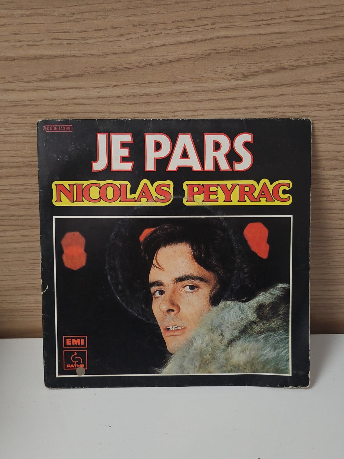 Vinyle 45 tours rétro Nicolas Peyrac ancien disque collection musique vintage