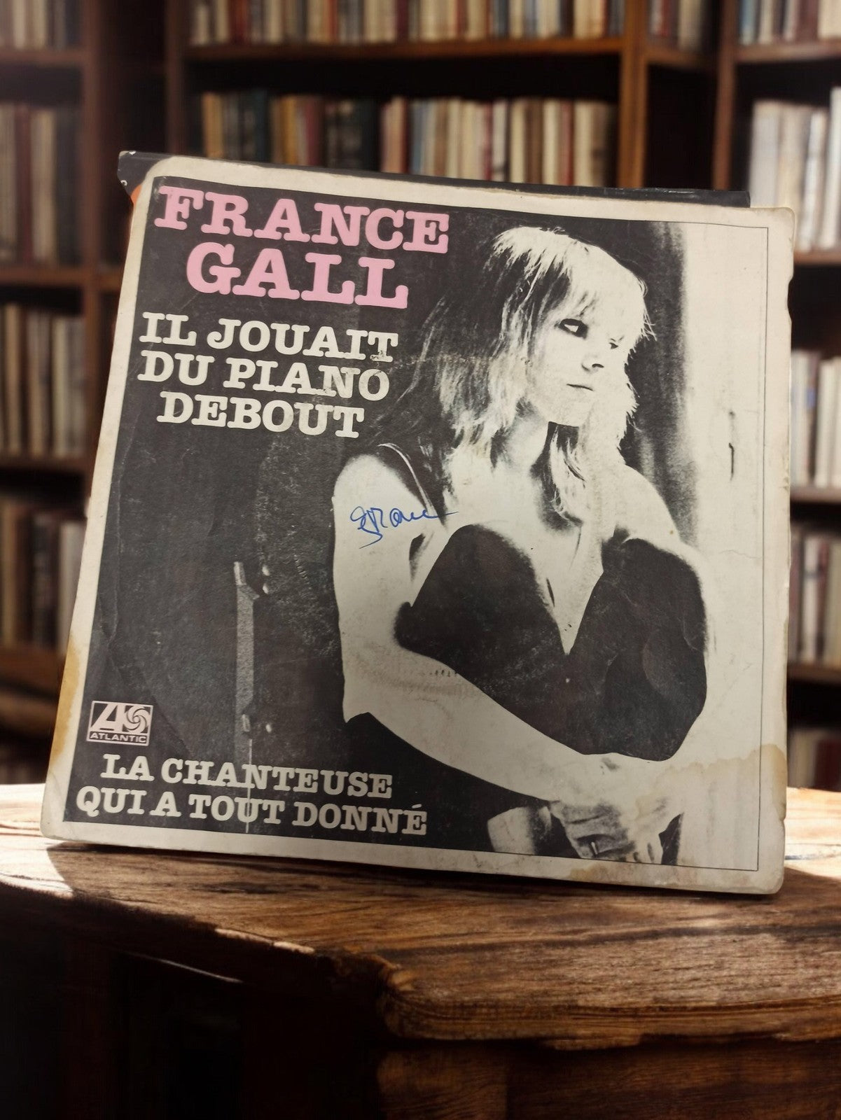 Vinyle 45 tours France Gall Il jouait du piano debout vintage rétro ATLANTIC
