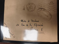 Lettre oblitérée Maroc 1958 Rabat-Chellah 8e Bataillon Zouaves philatélie Paris