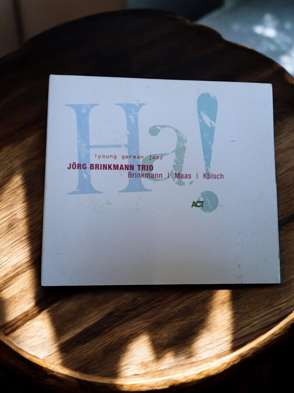 CD jazz Ha! Jörg Brinkmann Trio ACT young german jazz rare