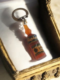 Porte-clés vintage bouteille Ricard publicitaire France alcool ancien rétro