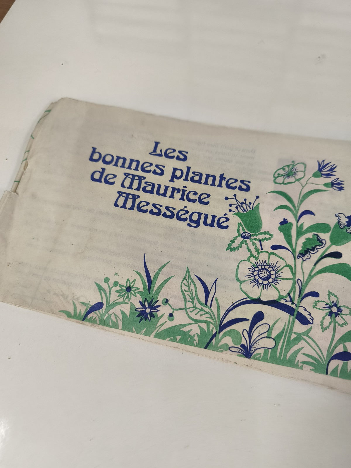 Ancien livret vintage "Les Bonnes Plantes" Maurice Mességué botanique herboriste