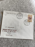 Lettre 1er jour Niger CCTA 1960 Xème anniversaire philatélie Afrique Sahara