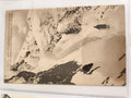 Carte postale ancienne Puy de Dôme ski neige photo vintage montagne