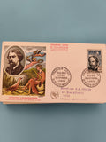 Lettre FDC Premier Jour Gustave Charpentier 1962 Dieuze timbre 0,30 FRANCE