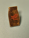 Vintage pin's Henry Blanc ancien, forme sac café, collection publicitaire
