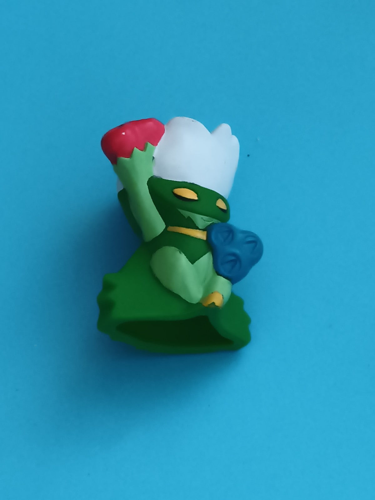 Puppet doigt Pokémon Roselia figurine plastique vert rouge bleu