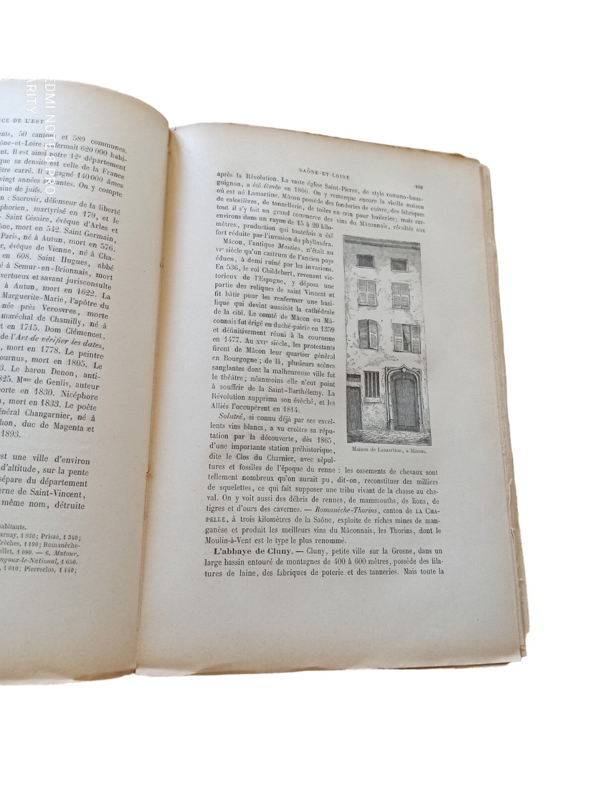 Livre ancien La France Pittoresque Alsace-Lorraine gravures XIXe Tours