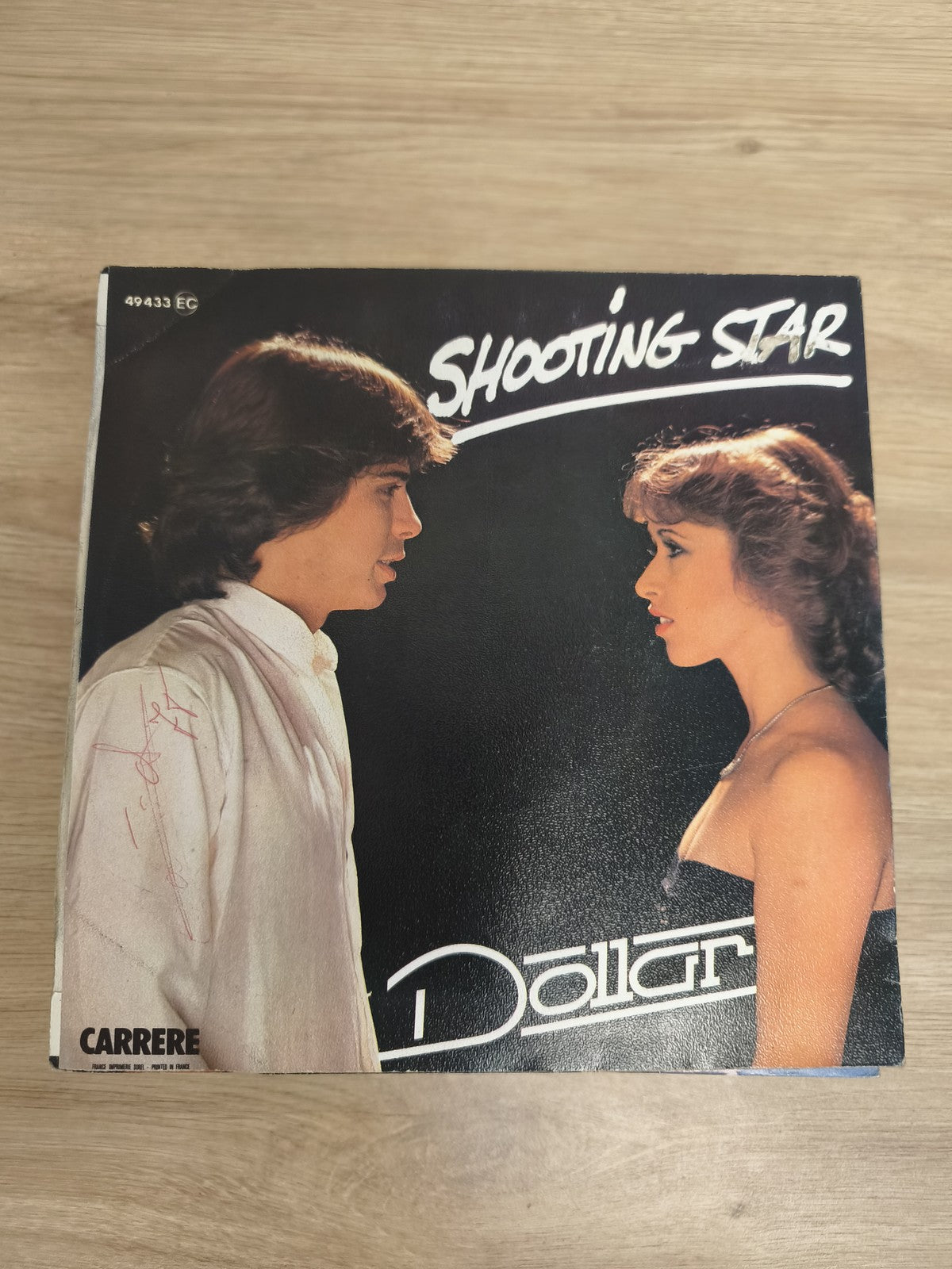 Vinyle 45T Dollar Shooting Star pochette illustrée Carrere (Ref 1)