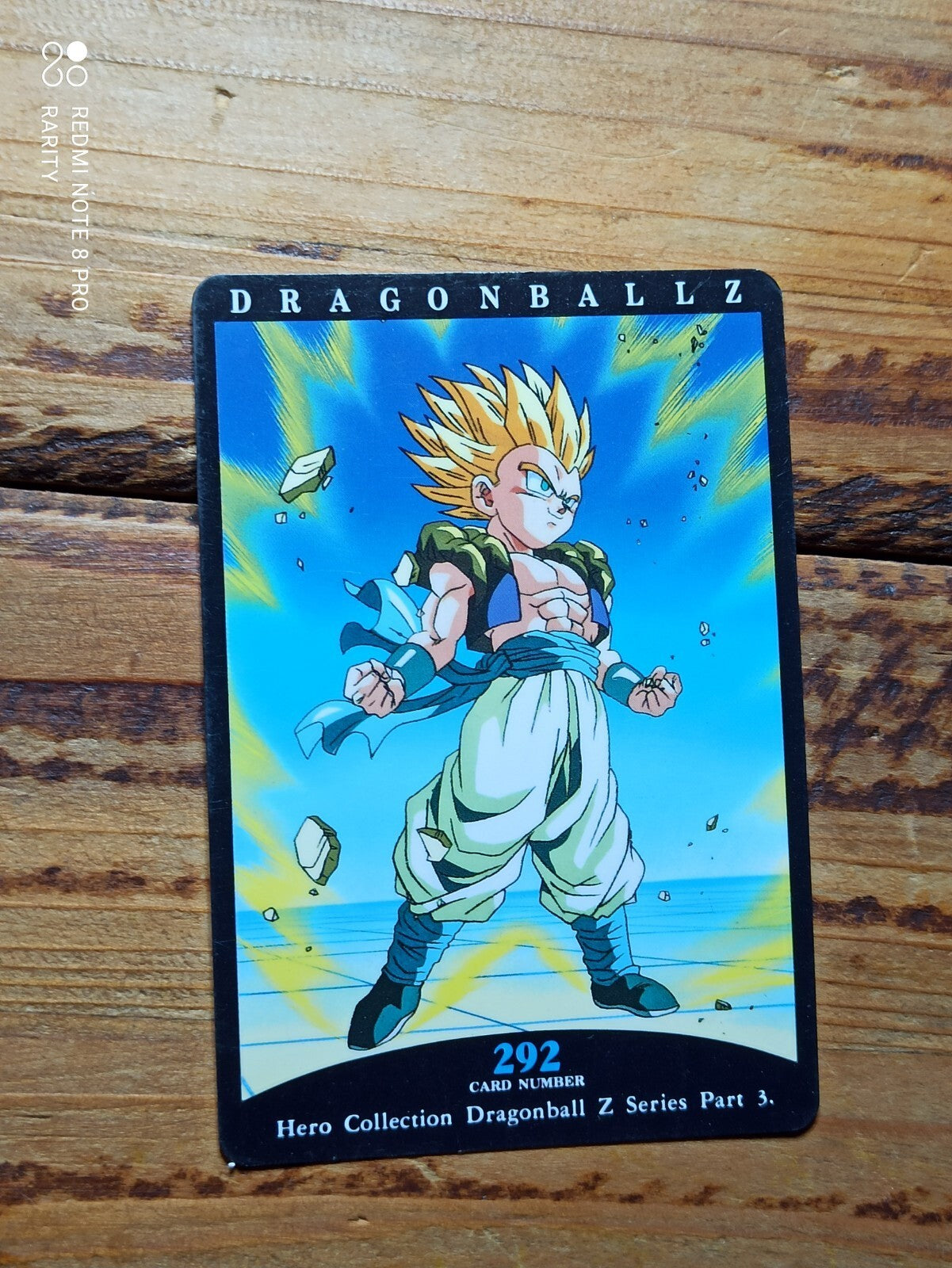 Carte Dragon Ball Z Cardass n°292 Hero Collection vintage série 3 rare