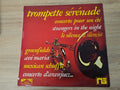 Vinyle 33T ancien sérénade trompette rétro collection disque musique vintage