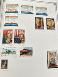 Timbres République de Guinée thématiques bateaux, trains, avions, sciences, 1990