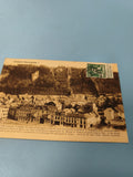 Carte postale ancienne CPA Dinant Panorama timbre Belgique vue ville rétro