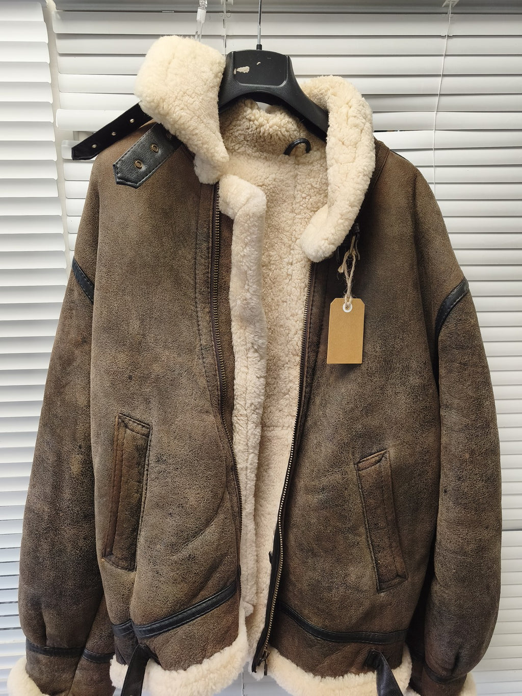 Blouson cuir vintage homme Cuiropolis taille 48 ancien veste rétro collection
