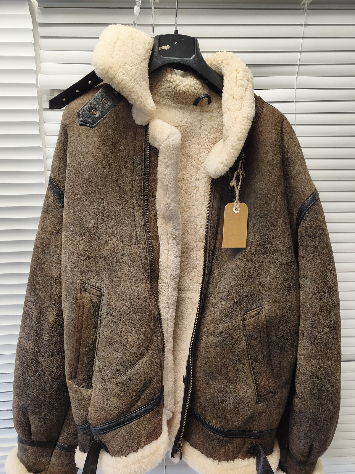 Blouson cuir vintage homme Cuiropolis taille 48 ancien veste rétro collection