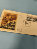 Enveloppe FDC premier jour d?émission Sauvetage en mer timbre 1974 Paris