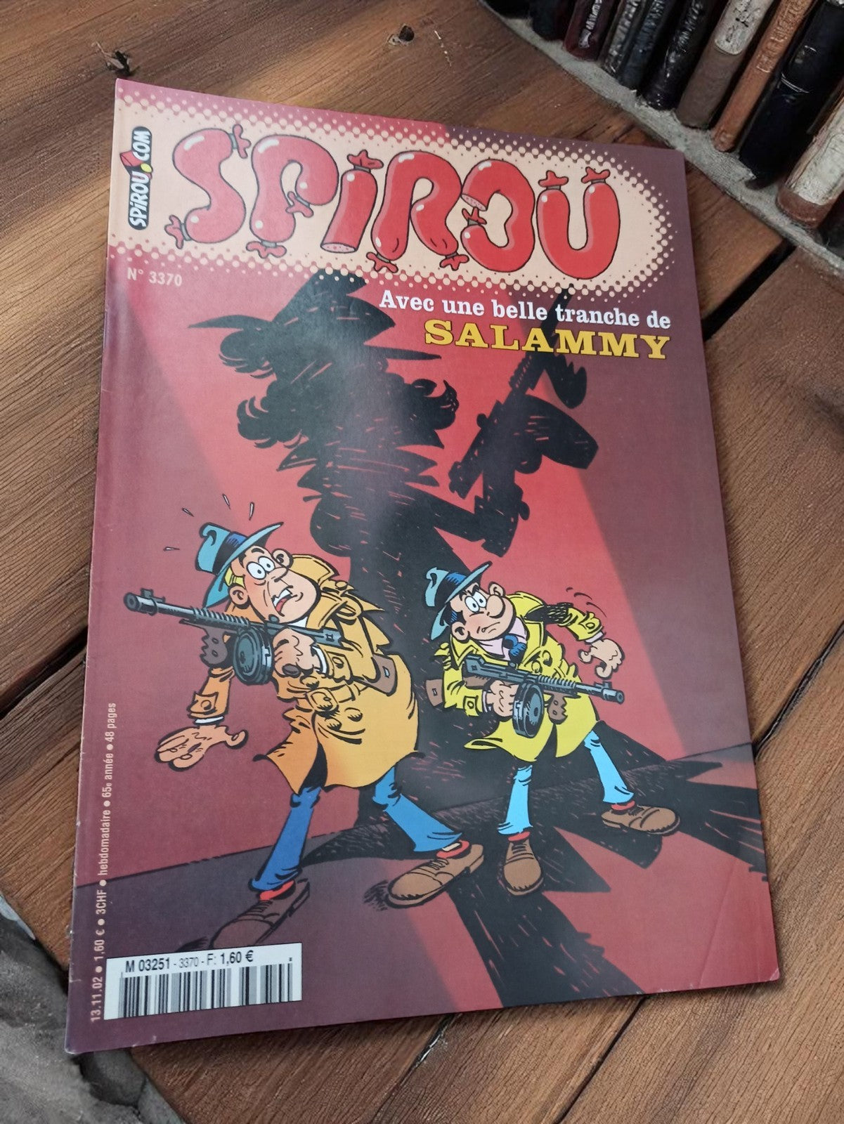 Magazine Spirou n°3370 Vintage rétro années 70 style BD collector
