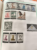Timbres Hongrie Magyar Posta lot portraits autos moto oblitérés philatélie