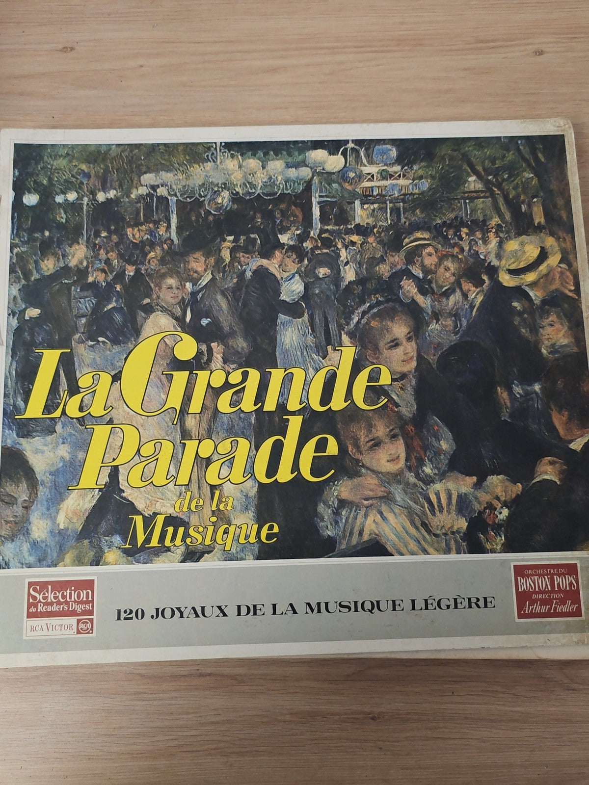 Vinyle 33T rétro La Grande Parade de la musique disque ancien collection vintage